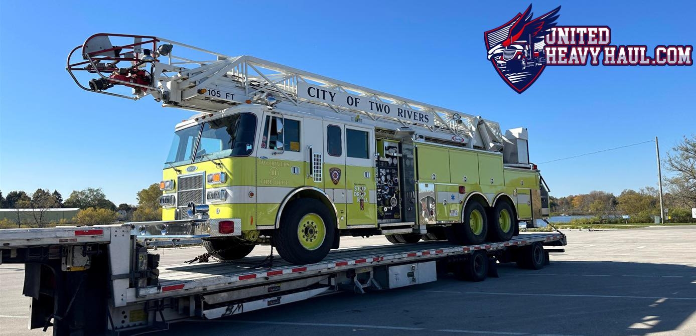 Fire truck transport solution